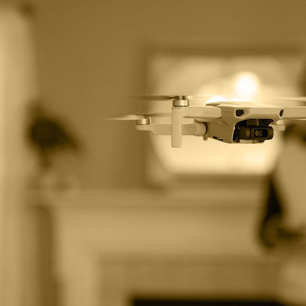 Film drone mariage