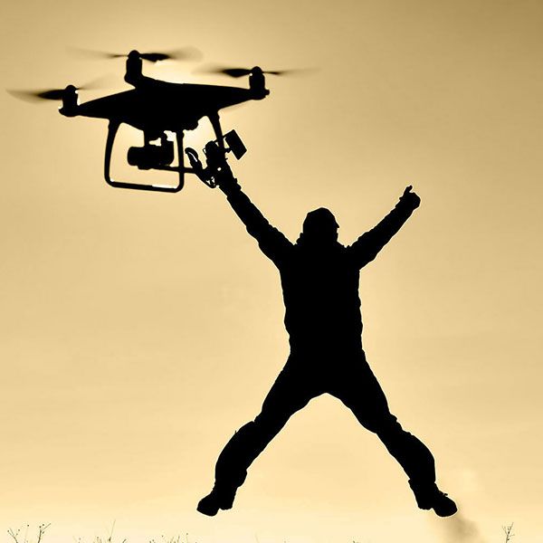 Location drone mariage