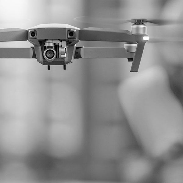 Mariage filmé par drone