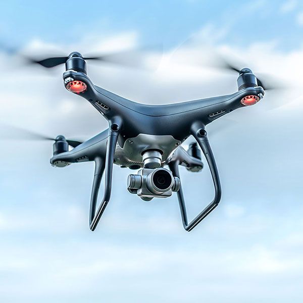 Video drone mariage