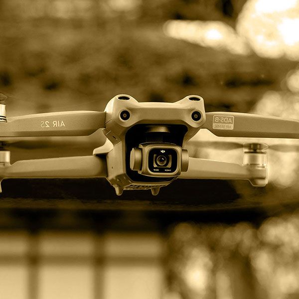 Video drone mariage