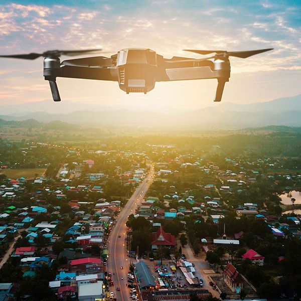 Prise de vue drone mariage