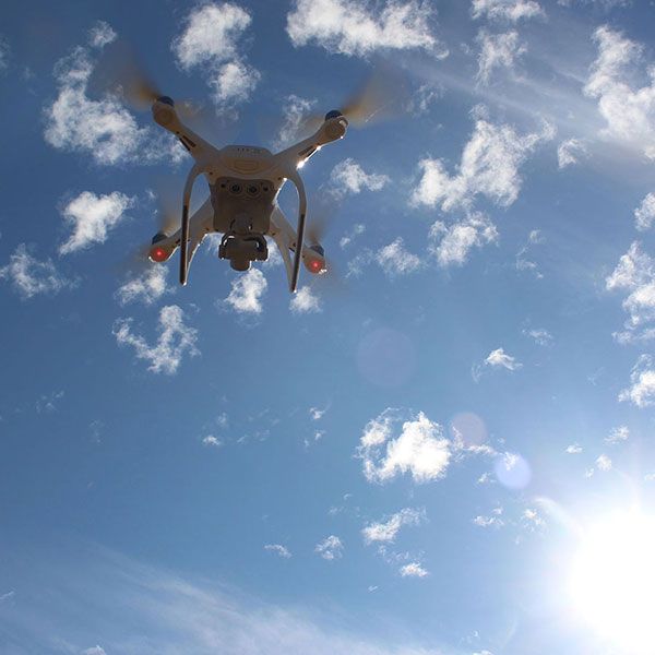 Prise de vue drone mariage