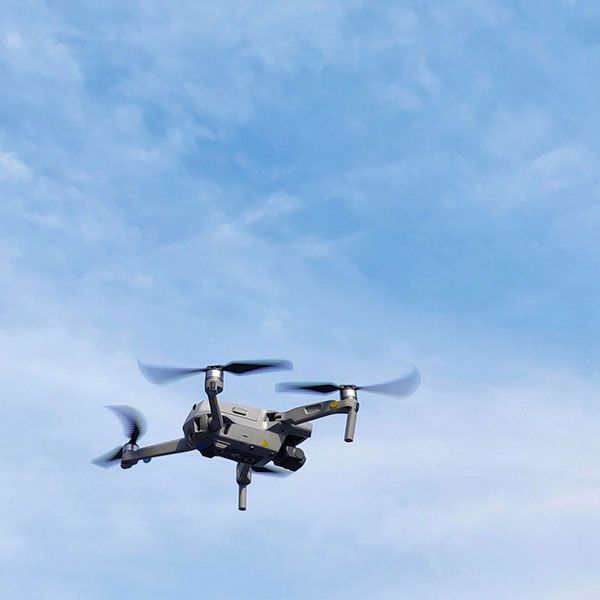 Photo mariage drone