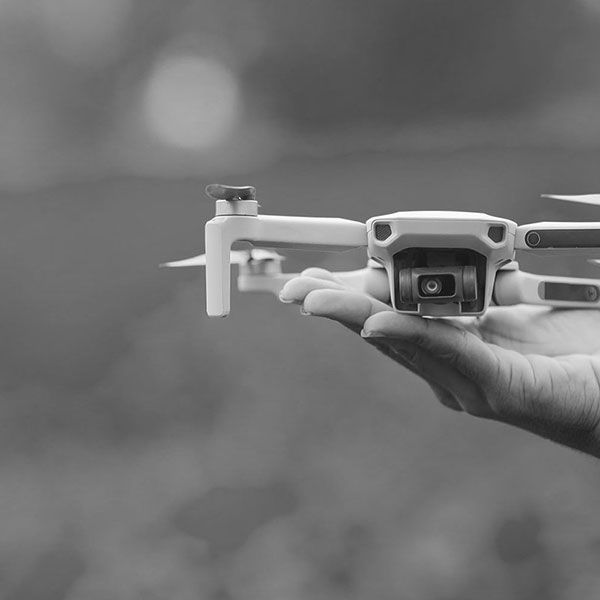Photo mariage drone