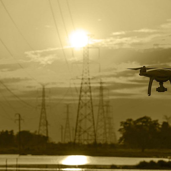 Video drone mariage