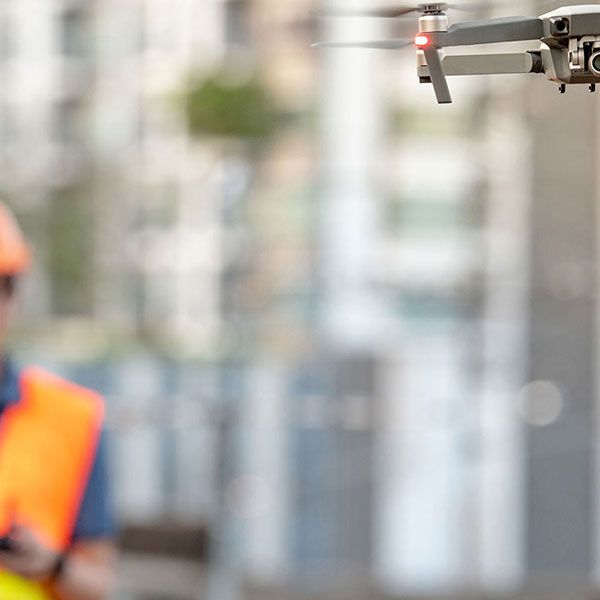 Video drone mariage