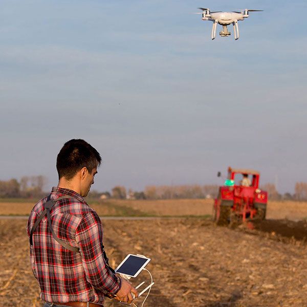Photo mariage drone