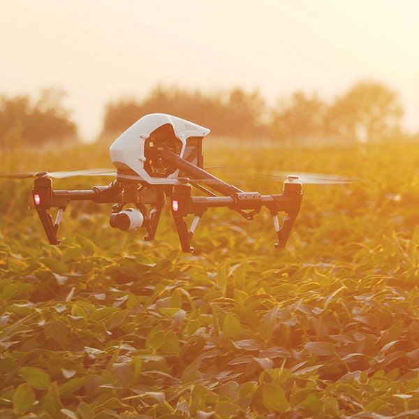 Mariage filmé par drone