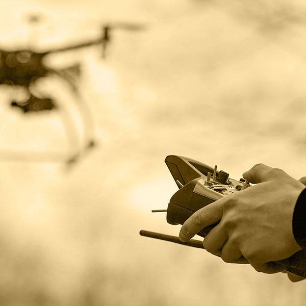 Film drone mariage