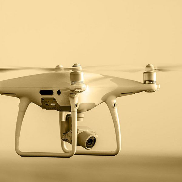 Mariage filmé par drone