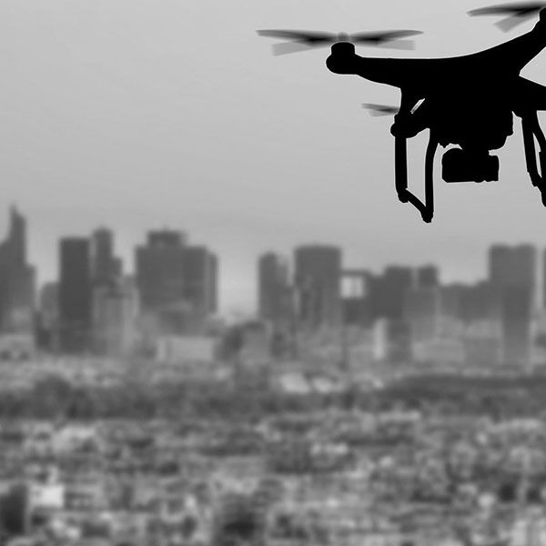 Film drone mariage