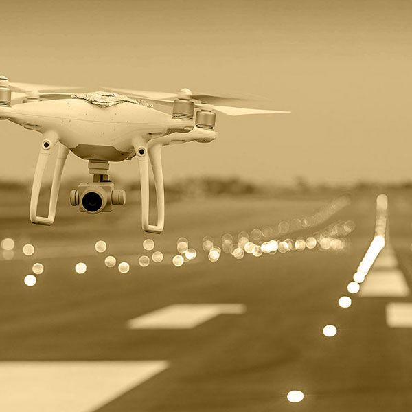 Drone professionnel mariage
