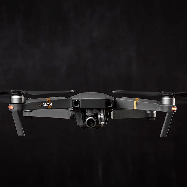 Mariage filmé par drone