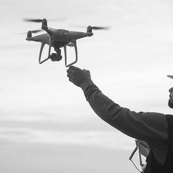 Mariage par drone