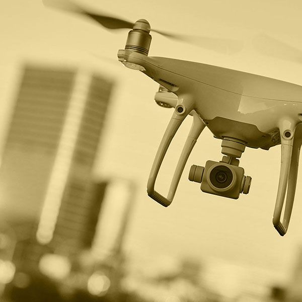 Film drone mariage