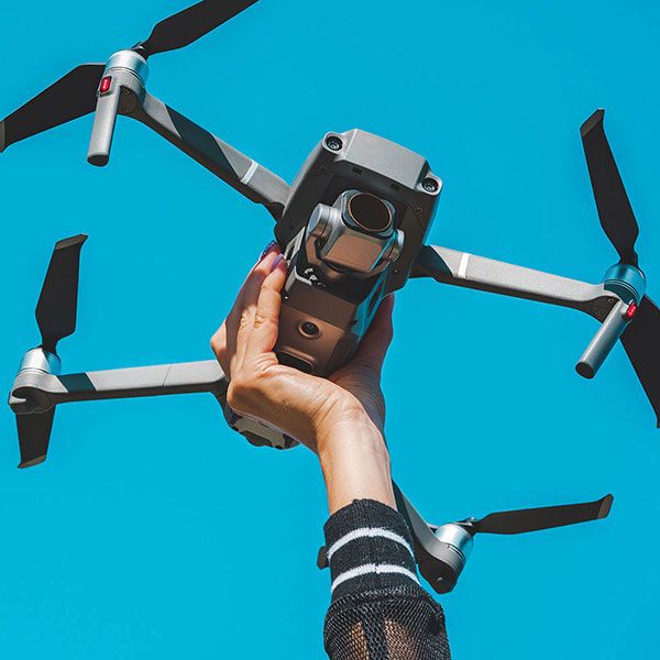 Location drone mariage