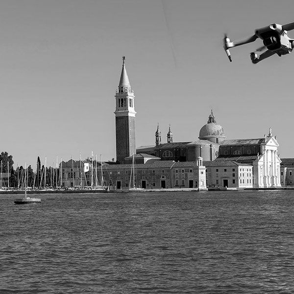 Photo mariage drone