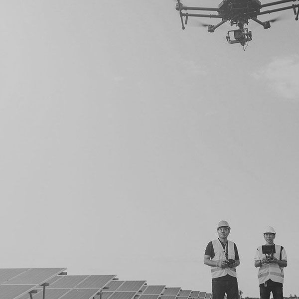 Drone professionnel mariage