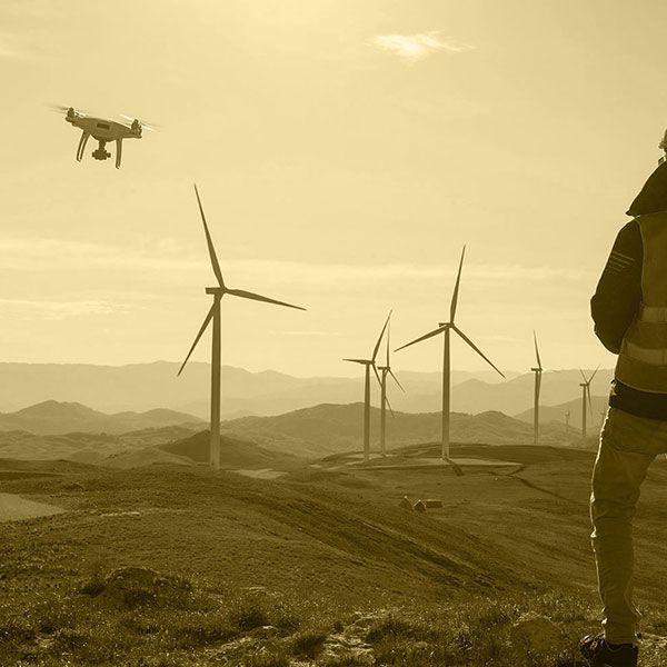 Video drone mariage