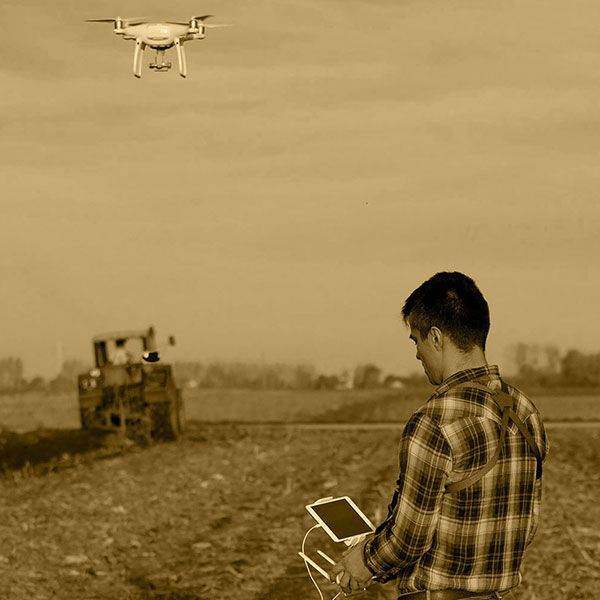 Photo mariage drone