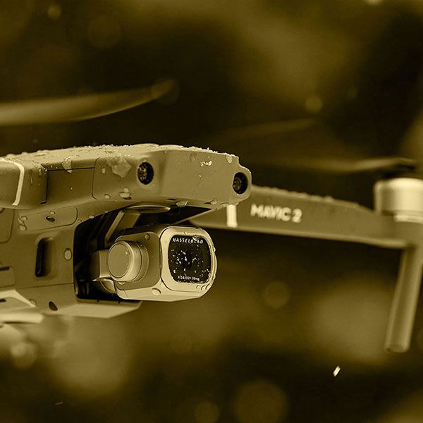 Drone professionnel mariage