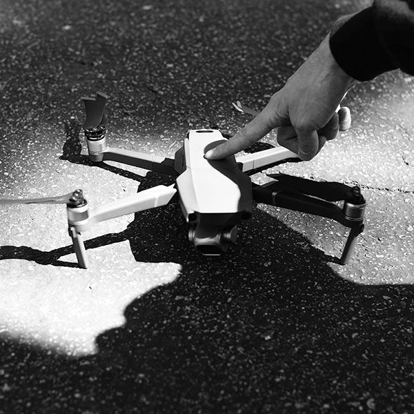 Video drone mariage