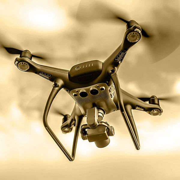 Mariage filmé par drone