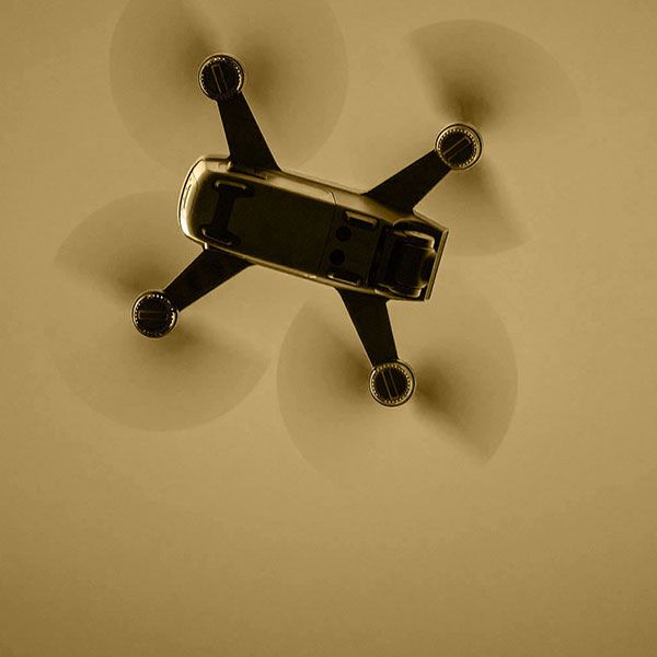 Film drone mariage