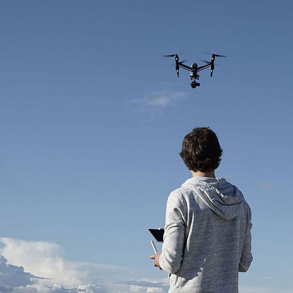Location drone mariage