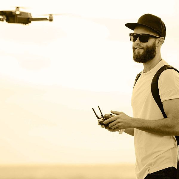 Video drone mariage