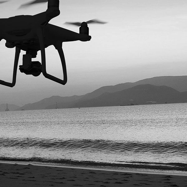 Video drone mariage