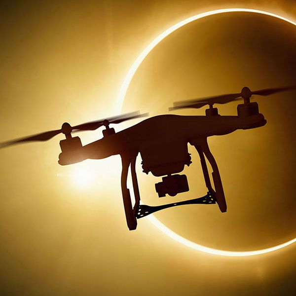 Video drone mariage
