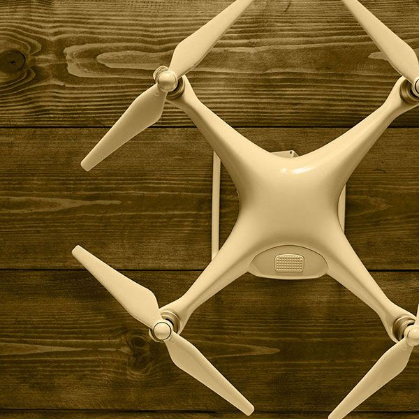 Film drone mariage