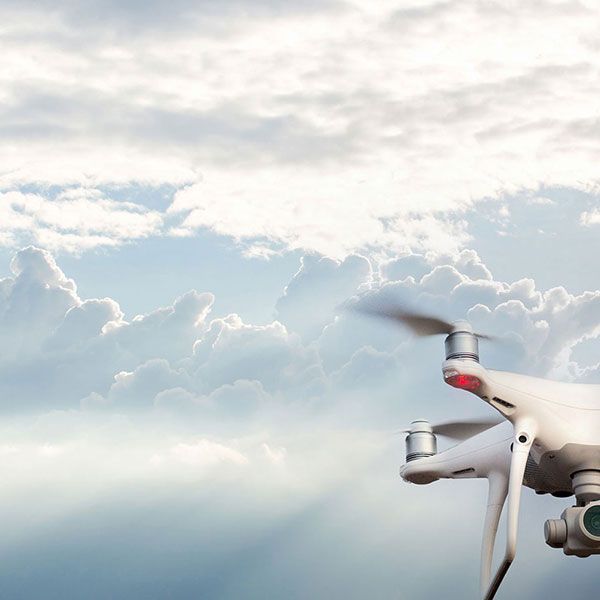 Photo mariage drone