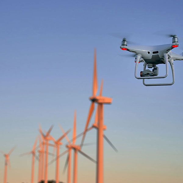 Photo mariage drone
