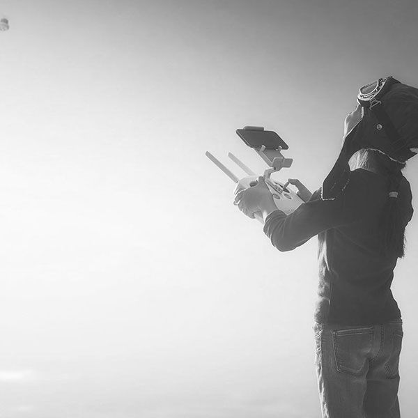 Location drone mariage