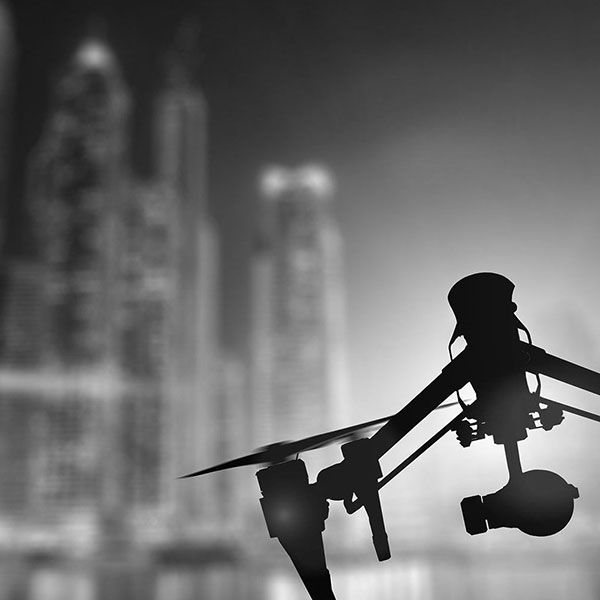 Mariage filmé par drone