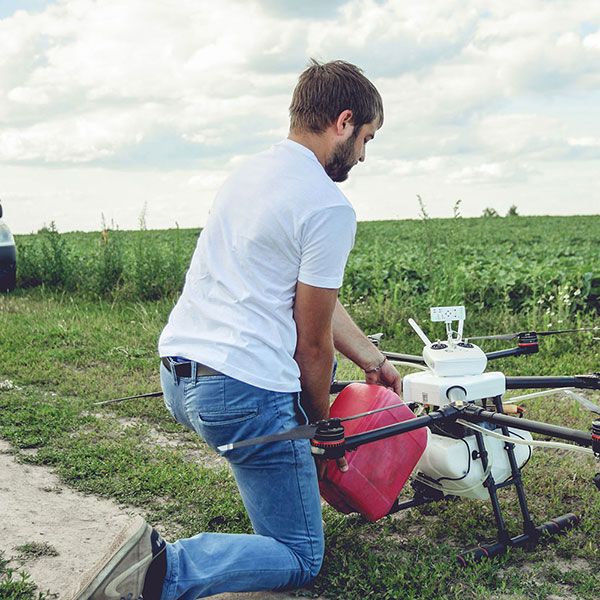 Film drone mariage