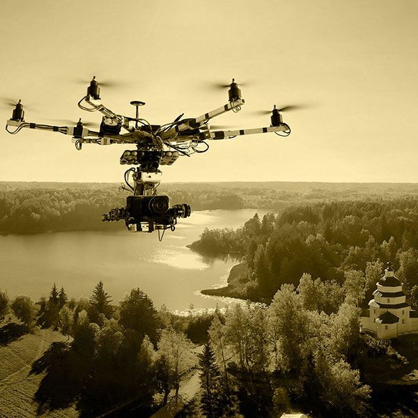 Location drone mariage