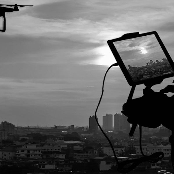 Video drone mariage