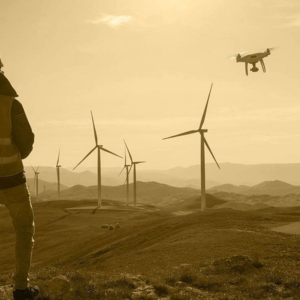 Drone professionnel mariage