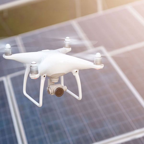 Video drone mariage