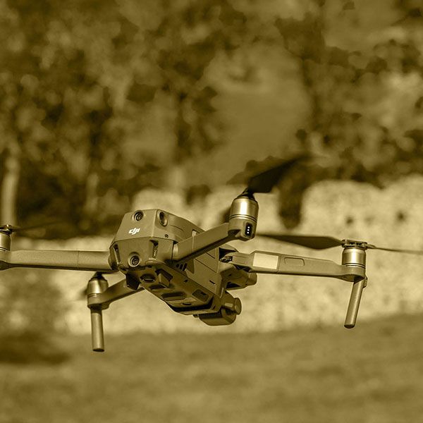 Drone professionnel mariage