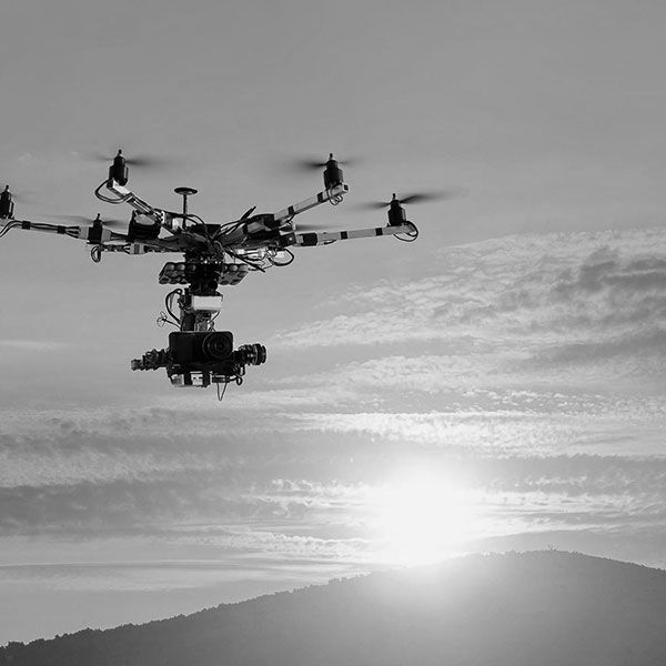 Film drone mariage