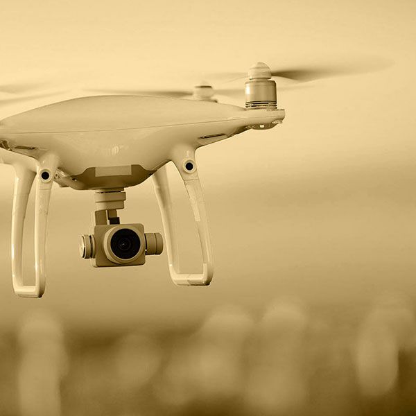Photo mariage drone