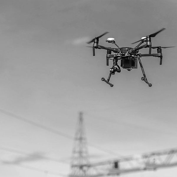 Photo mariage drone