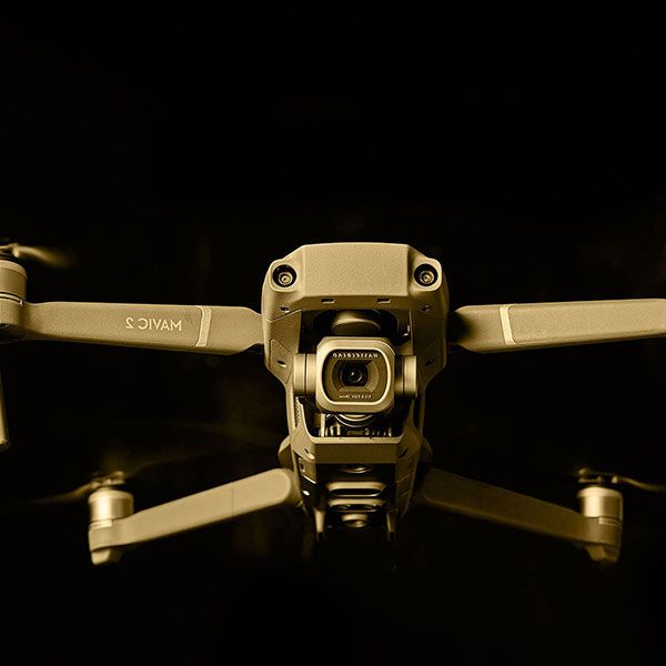 Mariage filmé par drone