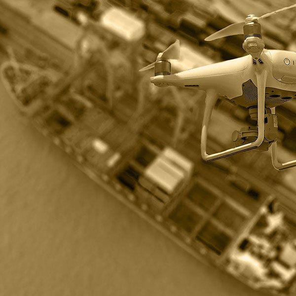 Photo mariage drone