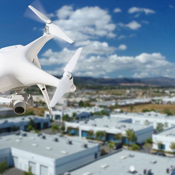 Video drone mariage